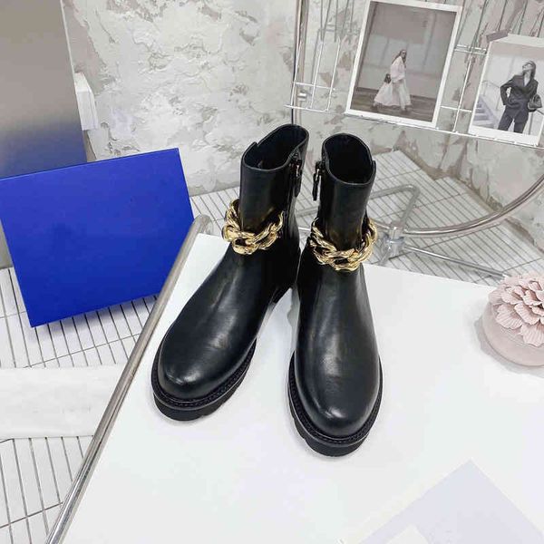 boots thick soled martin boots women's autumn and winter short british style chelsea big chain chimney, Black
boots thick soled martin boots women's autumn and winter short british style chelsea big chain chimney, Black