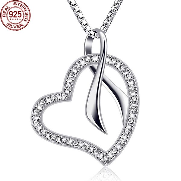 new s925 silver heart pendant ribbon cross full zircon necklace accessories female's wedding jewelry gifts
new s925 silver heart pendant ribbon cross full zircon necklace accessories female's wedding jewelry gifts