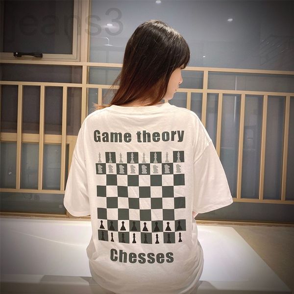 men's t-shirts designer guochaomeng chacha self-made high street chessboard t-shirt leisure round neck loose cotton short sleeve fashio, White;black
men's t-shirts designer guochaomeng chacha self-made high street chessboard t-shirt leisure round neck loose cotton short sleeve fashio, White;black