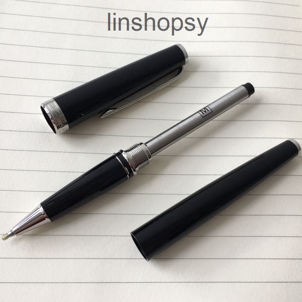 yamalang special flat cap rollerball pen with black precious resin barrel silver trim writing supplies for business gift cdv4
yamalang special flat cap rollerball pen with black precious resin barrel silver trim writing supplies for business gift cdv4