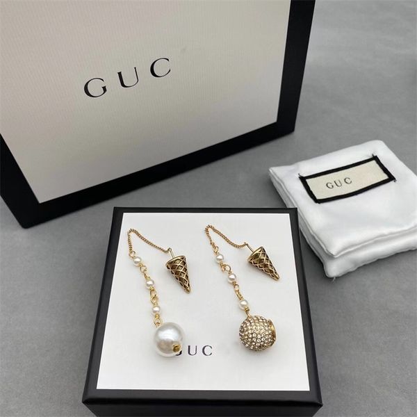 55% off jewelry clearance 2022 new brass pearl full diamond ball pendant ice cream medium and long earrings, Golden
55% off jewelry clearance 2022 new brass pearl full diamond ball pendant ice cream medium and long earrings, Golden