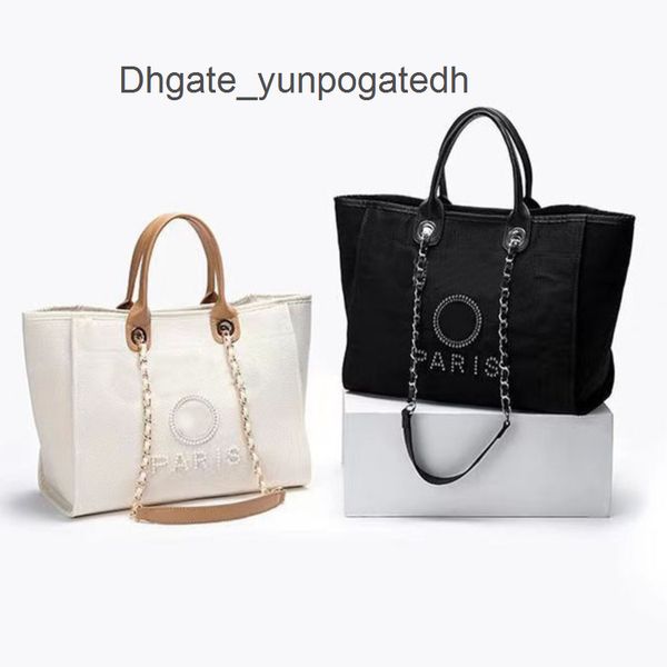 luxury fashion designers beach bags brand ch women handbags pearl evening bag female canvas portable high-capacity classic trend big handbag, Black;red
luxury fashion designers beach bags brand ch women handbags pearl evening bag female canvas portable high-capacity classic trend big handbag, Black;red