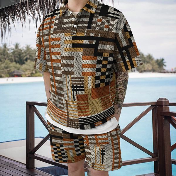 summer men s street sports fitness fashion running t shirt shorts two piece 3d square stripe print polo shirt suit 220526, Gray
summer men s street sports fitness fashion running t shirt shorts two piece 3d square stripe print polo shirt suit 220526, Gray