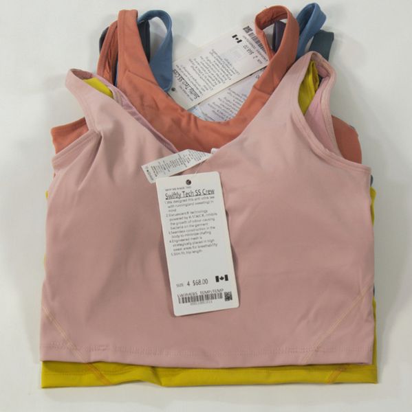 classic fashion lu bras align women running crop gym clothing for fitness high impact sports bra without bones girls yoga wear tees vest hr, Red;black
classic fashion lu bras align women running crop gym clothing for fitness high impact sports bra without bones girls yoga wear tees vest hr, Red;black