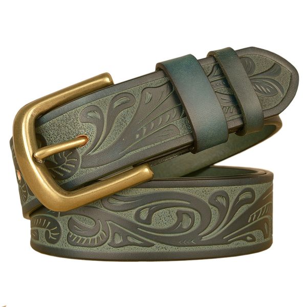classic men's belt layer cowhide copper buckle casual belts personality carved jeans mens trend fashion sports women men belts unadjust, Black;brown
classic men's belt layer cowhide copper buckle casual belts personality carved jeans mens trend fashion sports women men belts unadjust, Black;brown