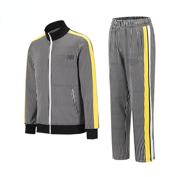 selling sports suit tide brand pangel stripe jacket pants classic side colorblock sports jacket sports pants two-piece men's and women&, Gray
selling sports suit tide brand pangel stripe jacket pants classic side colorblock sports jacket sports pants two-piece men's and women&, Gray