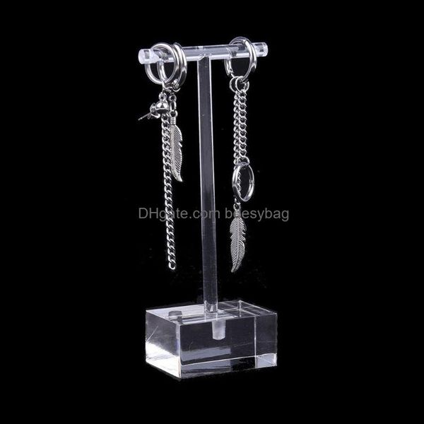 other jewelry tools equipment earrings display t bar stand holder rack organic glass 2pcsother drop delivery 2 dhcuv
other jewelry tools equipment earrings display t bar stand holder rack organic glass 2pcsother drop delivery 2 dhcuv
