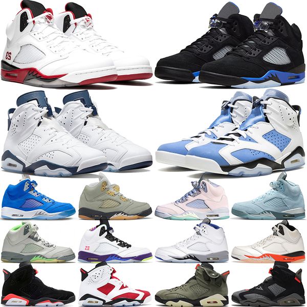 men basketball shoes 6s unc 6 university blue midnight navy 5s racer blue 5 oreo easter fire red mens womens outdoor sports trainers sneaker
men basketball shoes 6s unc 6 university blue midnight navy 5s racer blue 5 oreo easter fire red mens womens outdoor sports trainers sneaker