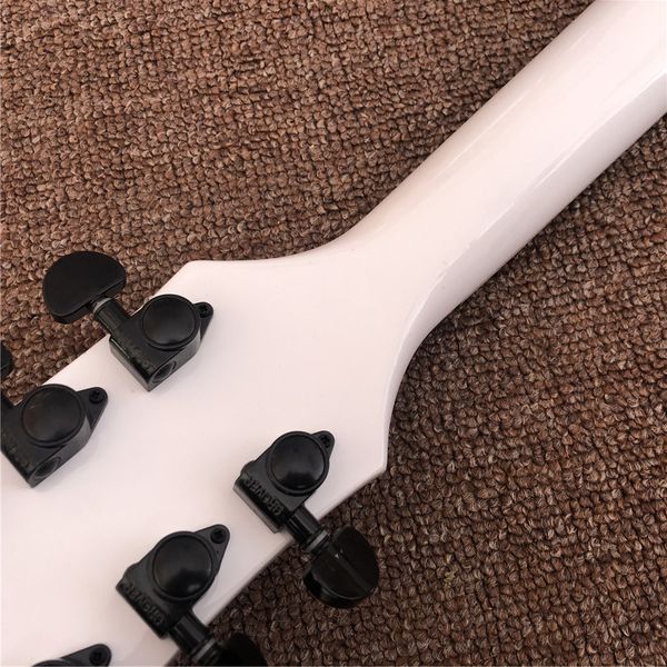 new arrival custom white electric guitar with double-shaking tremolo system, black hardware, rosewood fingerboard , high quality
new arrival custom white electric guitar with double-shaking tremolo system, black hardware, rosewood fingerboard , high quality