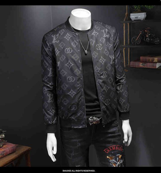men's luxury fashion brands menswear and new jacket slim fit casual stand, Black
men's luxury fashion brands menswear and new jacket slim fit casual stand, Black