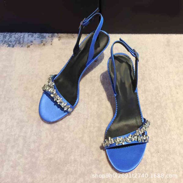 sandals summer fashion high-heeled shoes cool women's one-sided belt open toe buckle thin heel crystal j7sx, Black
sandals summer fashion high-heeled shoes cool women's one-sided belt open toe buckle thin heel crystal j7sx, Black