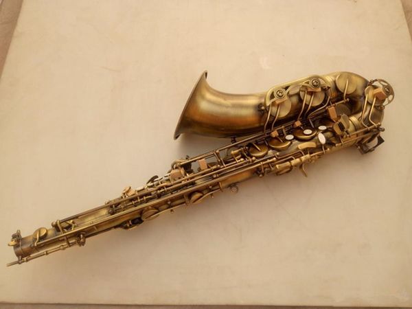 tenor saxophone bb antique brass music saxophone and case 
tenor saxophone bb antique brass music saxophone and case