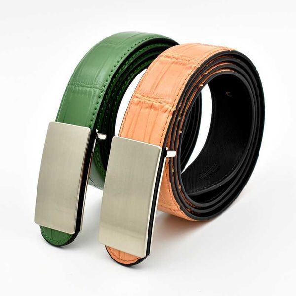 green orange leisure belts for young men korean business real cow leather jeans thin smooth buckle classic luxury waistband, Black;brown
green orange leisure belts for young men korean business real cow leather jeans thin smooth buckle classic luxury waistband, Black;brown