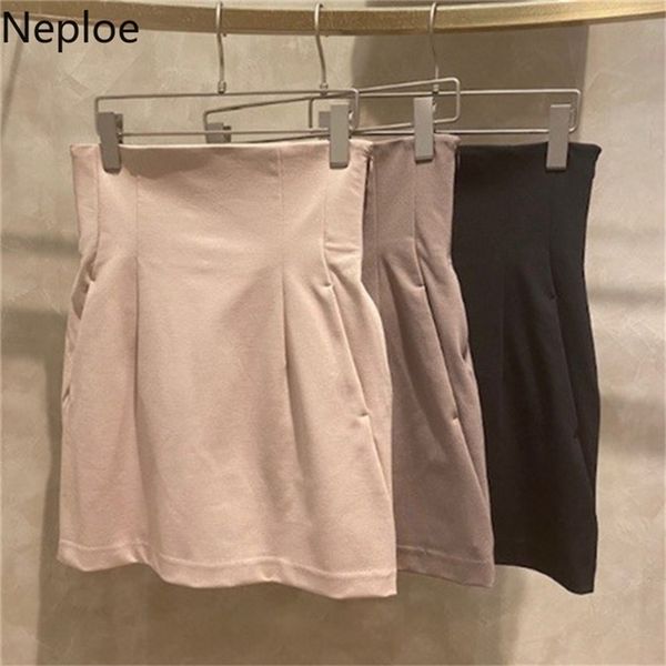 neploe solid empire slim folds above knee mini skirts summer womens faldas fashion temperament japan style jupe 220701, Black
neploe solid empire slim folds above knee mini skirts summer womens faldas fashion temperament japan style jupe 220701, Black