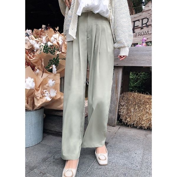 mishow women autumn suit pants female loose elegant ol trousers high waist wide leg pants casual solid lady pants mx19c2730 y200418, Black;white
mishow women autumn suit pants female loose elegant ol trousers high waist wide leg pants casual solid lady pants mx19c2730 y200418, Black;white