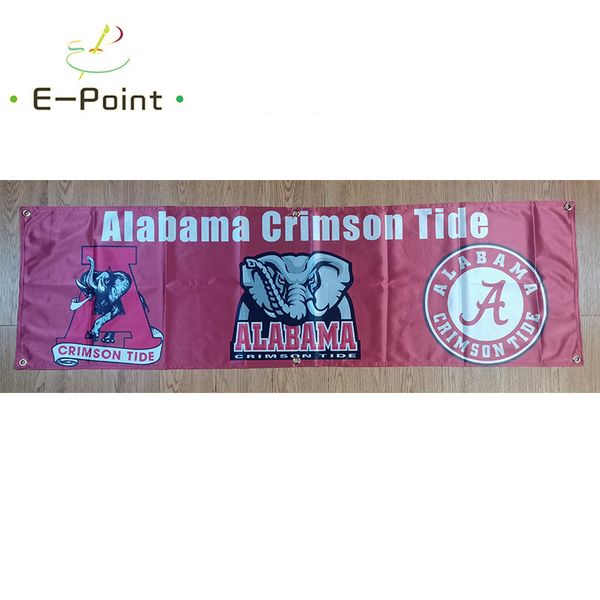 130gsm 150d material ncaa alabama crimson tide flag double sided printing 1.5*5ft (45cm*150cm) warp knitted fabric banner decoration flying
130gsm 150d material ncaa alabama crimson tide flag double sided printing 1.5*5ft (45cm*150cm) warp knitted fabric banner decoration flying