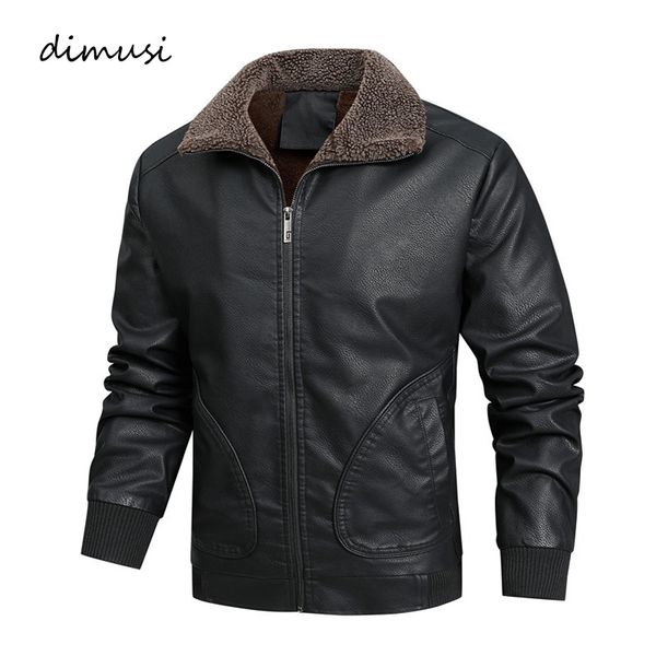 dimusi men's leather jacket fashion winter man outwear windbreaker biker coats casual business fleece warm jackets mens clothing 220816, Black;brown
dimusi men's leather jacket fashion winter man outwear windbreaker biker coats casual business fleece warm jackets mens clothing 220816, Black;brown