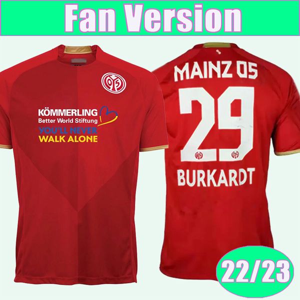 22 23 fsv mainz 05 mens soccer jerseys lee nebel burkardt niakhate stach home red football shirt short sleeves uniforms, Black;yellow
22 23 fsv mainz 05 mens soccer jerseys lee nebel burkardt niakhate stach home red football shirt short sleeves uniforms, Black;yellow