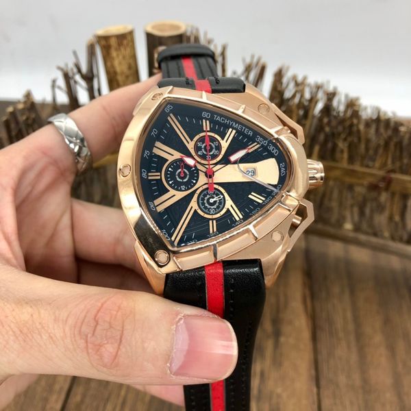 men's watch, stainless steel case, quartz timing movement, 46mm dial, leather strap, Slivery;brown
men's watch, stainless steel case, quartz timing movement, 46mm dial, leather strap, Slivery;brown