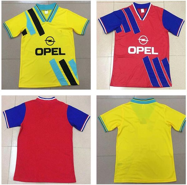 1993 1994 retro soccer jerseys home red away yellow classic vintage 93/94 football shirts klinsmann nerlinger labbadia, Black;yellow
1993 1994 retro soccer jerseys home red away yellow classic vintage 93/94 football shirts klinsmann nerlinger labbadia, Black;yellow