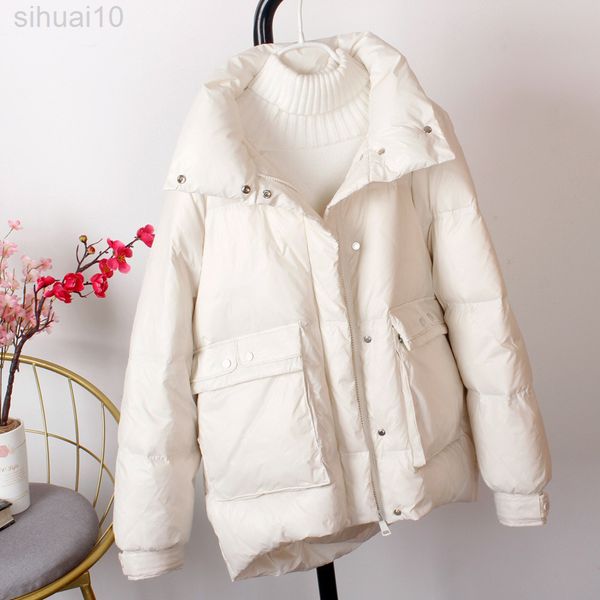 2022 new short winter jacket women warm hooded down jacket parkas female casual loose outwear korean padded winter down coat l220730, Black
2022 new short winter jacket women warm hooded down jacket parkas female casual loose outwear korean padded winter down coat l220730, Black