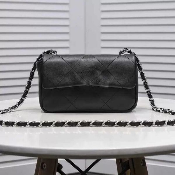 sw women shoulder bags designer black flap quality cowhide luxury handbag vintage silver metal chains crossbody bags hardware lock classic h
sw women shoulder bags designer black flap quality cowhide luxury handbag vintage silver metal chains crossbody bags hardware lock classic h