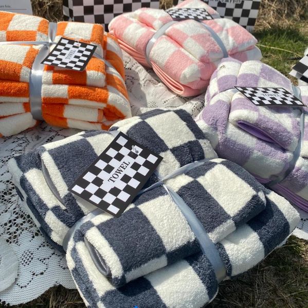 classic bath towels set black purple orange grid design practical hand face home l coral fleece beach towel 2 pieces 1 set
classic bath towels set black purple orange grid design practical hand face home l coral fleece beach towel 2 pieces 1 set
