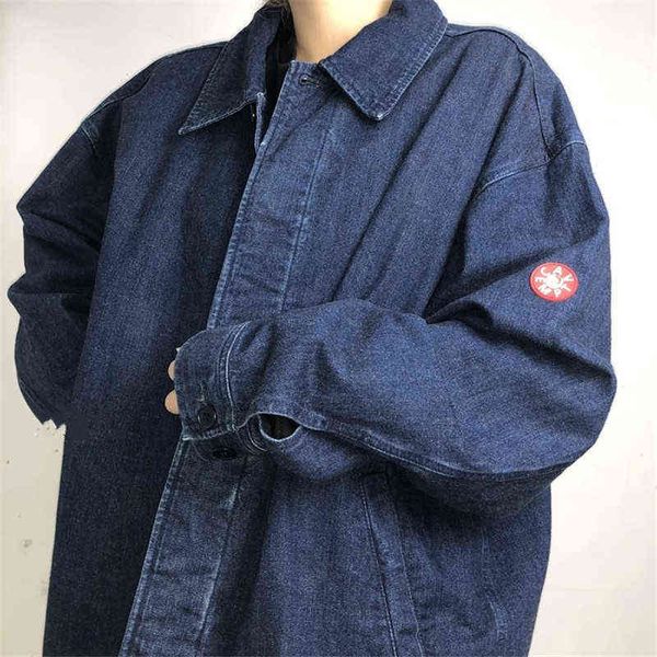 denim wash cavempt ce jeans fashion jacket men vintage cav empt women coats outerwear clothes men clothing t220728, Black;brown
denim wash cavempt ce jeans fashion jacket men vintage cav empt women coats outerwear clothes men clothing t220728, Black;brown