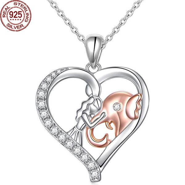 2022 s925 silver necklace girl and elephant color separation two-color pendant gift bridal wedding
2022 s925 silver necklace girl and elephant color separation two-color pendant gift bridal wedding