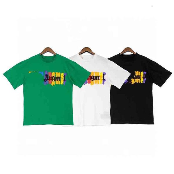 men's t-shirts luxury designershort sleeve t-shirt angel english rainbow color high-end pure cotton loose short, White;black
men's t-shirts luxury designershort sleeve t-shirt angel english rainbow color high-end pure cotton loose short, White;black