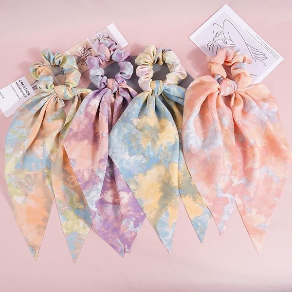 gradient scrunchies elastic hair bands fashion tie-dye print headwear for women hair accessories ponytail holder, Slivery;white
gradient scrunchies elastic hair bands fashion tie-dye print headwear for women hair accessories ponytail holder, Slivery;white