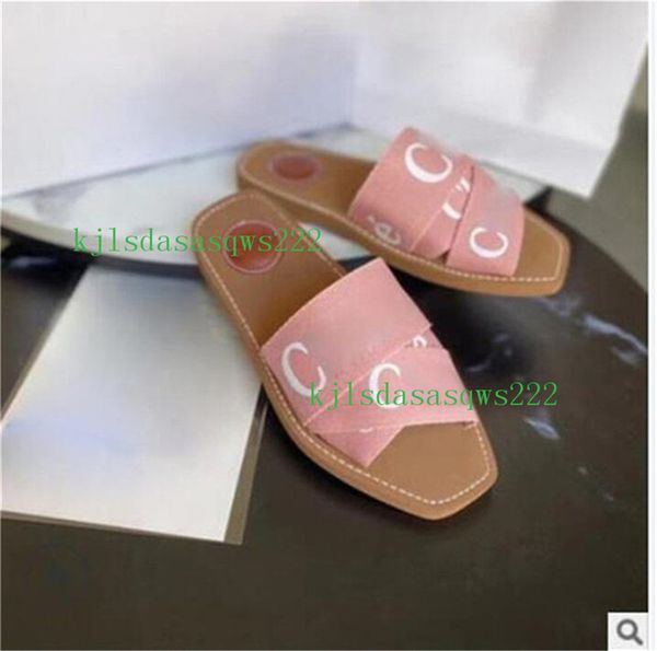 2022 we branded women woody mules fflat slipper deisgner lady lettering fabric outdoor leather sole slide sandal, Black
2022 we branded women woody mules fflat slipper deisgner lady lettering fabric outdoor leather sole slide sandal, Black