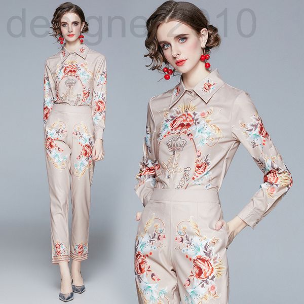 women's polos designer -autumn 2021 new fashion temperament printed shirt + leggings two-piece set 5zrr, White
women's polos designer -autumn 2021 new fashion temperament printed shirt + leggings two-piece set 5zrr, White