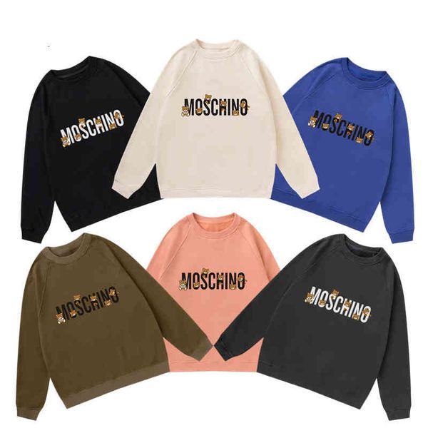 men's hoodies & sweatshirts spring loose casual letter cartoon classic bear print round neck pullover long sleeve sweater for men and w, Black
men's hoodies & sweatshirts spring loose casual letter cartoon classic bear print round neck pullover long sleeve sweater for men and w, Black