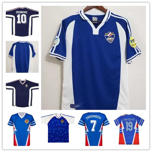 retro 1998 yugoslavia soccer jersey mijatovic mihajlovic stankovic jugovic stojkovic savicevic vintage classic football shirt calcio 91 92 9, Black;yellow
retro 1998 yugoslavia soccer jersey mijatovic mihajlovic stankovic jugovic stojkovic savicevic vintage classic football shirt calcio 91 92 9, Black;yellow