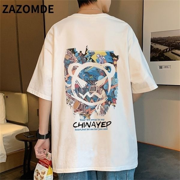 zazomde fashion oversized t-shirts bear print men t-shirt summer hip hop loose tee high street short sleeve cotton clothing 220425, White;black
zazomde fashion oversized t-shirts bear print men t-shirt summer hip hop loose tee high street short sleeve cotton clothing 220425, White;black