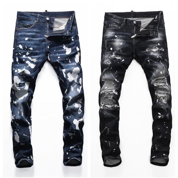 mens jeans distressed motorcycle biker jean rock skinny slim r266m, Blue
mens jeans distressed motorcycle biker jean rock skinny slim r266m, Blue
