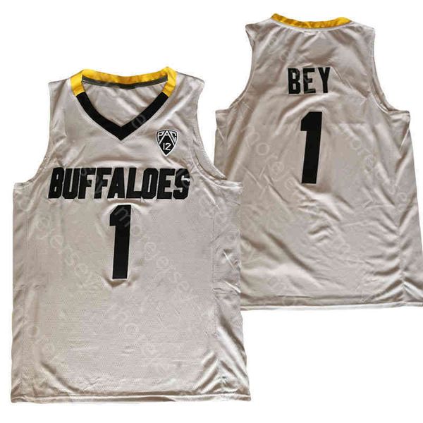colorado ncaa buffaloes college basketball jersey tyler bey grey size s-3xl all stitched embroidery, Black 
colorado ncaa buffaloes college basketball jersey tyler bey grey size s-3xl all stitched embroidery, Black