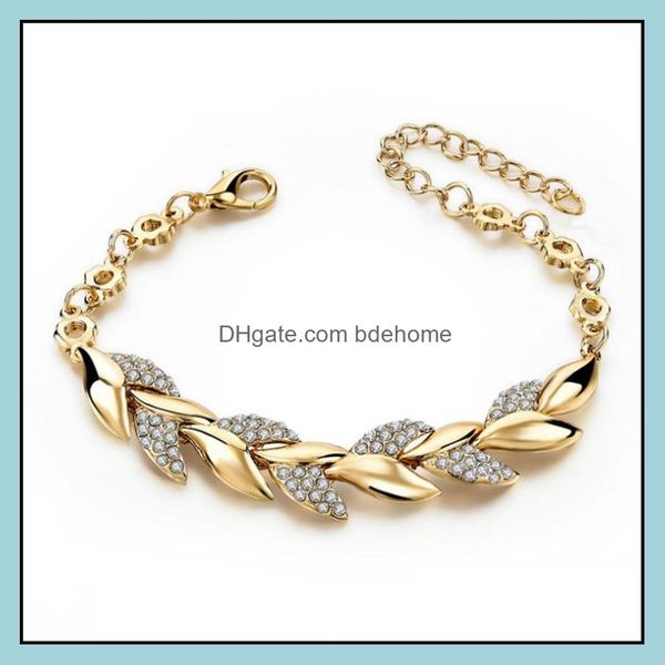 charm bracelets jewelry golden link minimalist round pearl grain leaves bracelet for women girl gift wedding accessories chain drop delivery, Golden;silver
charm bracelets jewelry golden link minimalist round pearl grain leaves bracelet for women girl gift wedding accessories chain drop delivery, Golden;silver