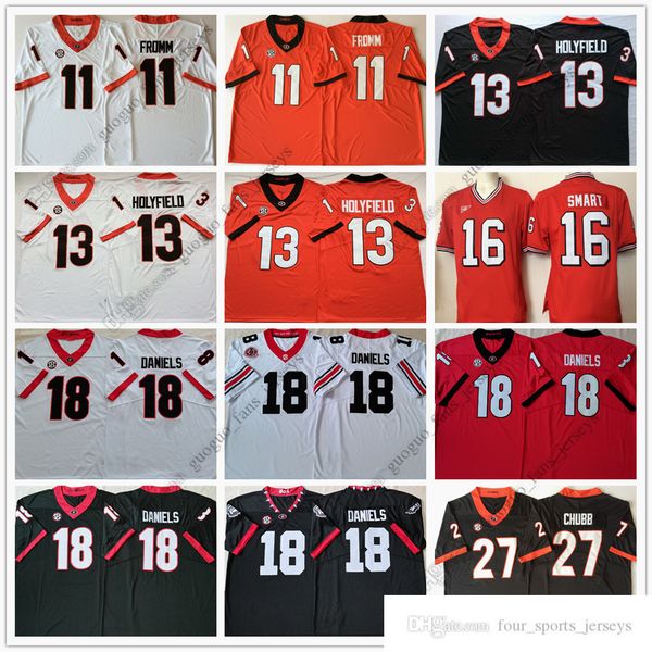 ncaa georgia bulldogs college football jersey 11 jake fromm 13 elijah holyfield 16 ckirby smart 18 jt daniels 27 nick chubb red blue jersey, Black
ncaa georgia bulldogs college football jersey 11 jake fromm 13 elijah holyfield 16 ckirby smart 18 jt daniels 27 nick chubb red blue jersey, Black
