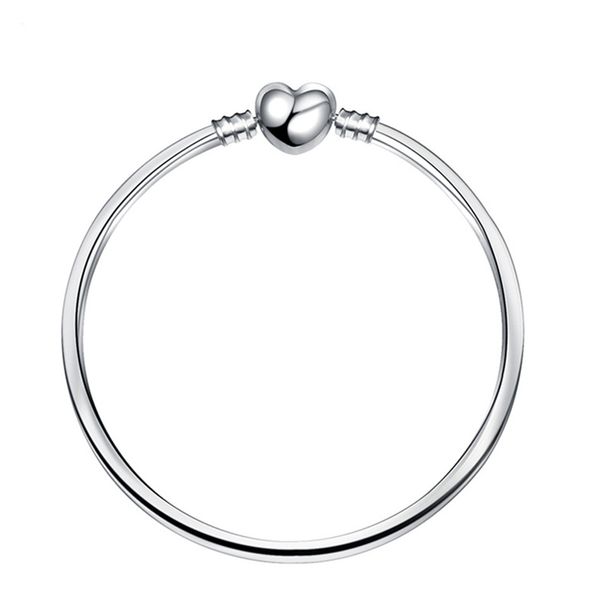 5 style heart or round clasp chain bracelet fashion women jewelry 925 silver plated for pan replacement charm bead european style, Black
5 style heart or round clasp chain bracelet fashion women jewelry 925 silver plated for pan replacement charm bead european style, Black