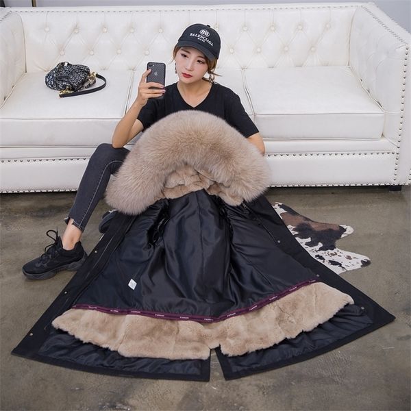 new winter women waterproof parka with real fur jacket long coat detachable natural fur hood fur liner outerwear warm 201112, Black
new winter women waterproof parka with real fur jacket long coat detachable natural fur hood fur liner outerwear warm 201112, Black