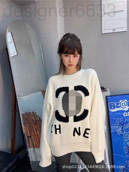 women's knits & tees designer yang mi's same xiaoxiang sweater in autumn and winter loose round neck pullover long sleeve jacquard, White
women's knits & tees designer yang mi's same xiaoxiang sweater in autumn and winter loose round neck pullover long sleeve jacquard, White