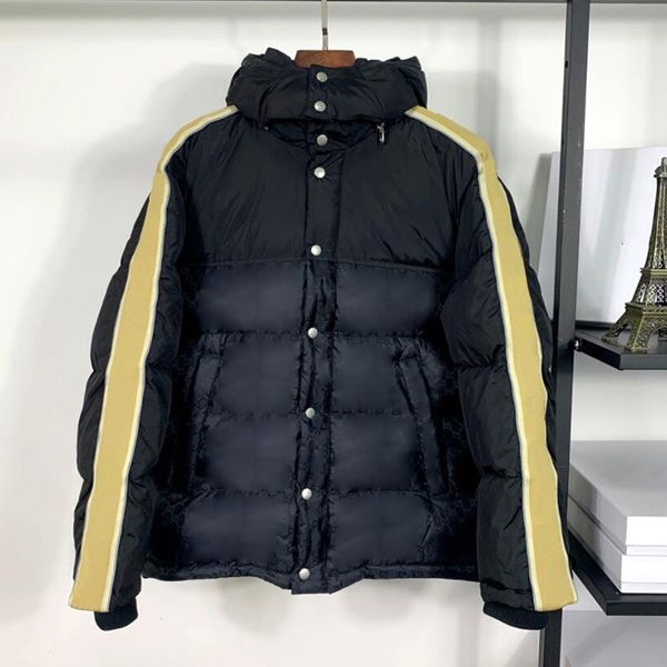 luxury winter mens down jacket designers clothes jackets dual zippers patchwork long sleeve letter printed with hooded men women, Black
luxury winter mens down jacket designers clothes jackets dual zippers patchwork long sleeve letter printed with hooded men women, Black