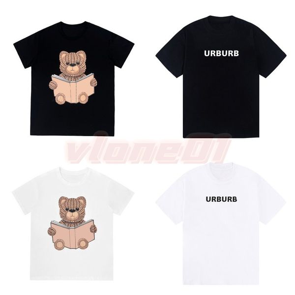 men and womens summer new t shirts womens bear print tees couples short sleeve asian size s-xl, White;black
men and womens summer new t shirts womens bear print tees couples short sleeve asian size s-xl, White;black