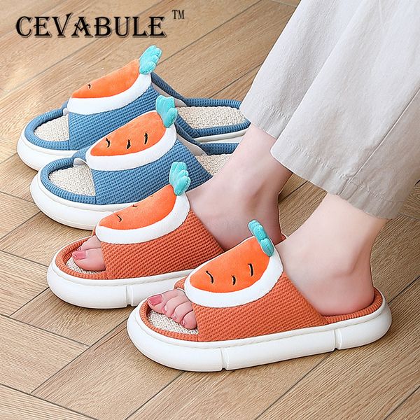 cevabule thick-soled linen slippers female four seasons home indoor non-slip household cotton cartoon fruit slippers male gyb, Black
cevabule thick-soled linen slippers female four seasons home indoor non-slip household cotton cartoon fruit slippers male gyb, Black