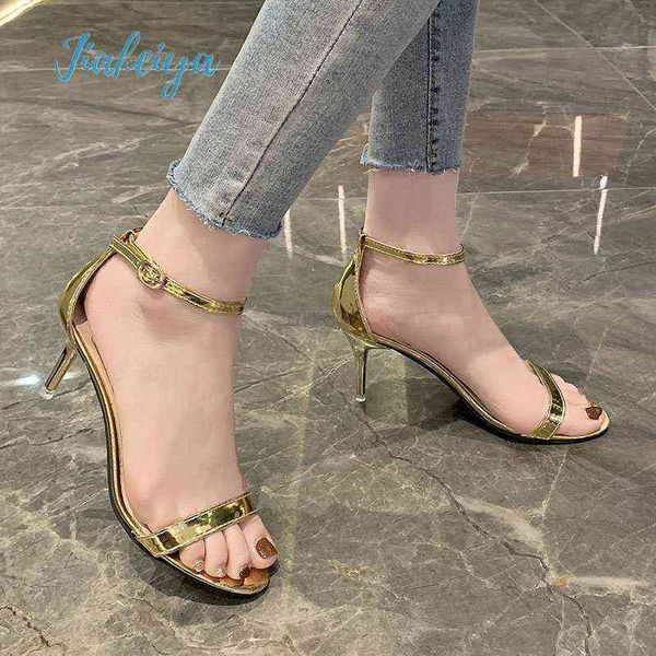 2022 ankle strap women sandals summer fashion brand thin high heels gladiator sandal shoes narrow band party dress pump shoes y220409, Black
2022 ankle strap women sandals summer fashion brand thin high heels gladiator sandal shoes narrow band party dress pump shoes y220409, Black