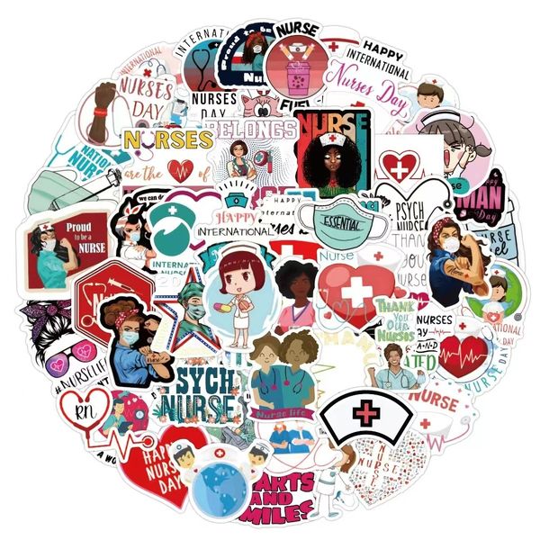 50pcs/set small waterproof skateboard stickers international nurses day for notebook lapbottle helmet car sticker pvc guitar decals
50pcs/set small waterproof skateboard stickers international nurses day for notebook lapbottle helmet car sticker pvc guitar decals