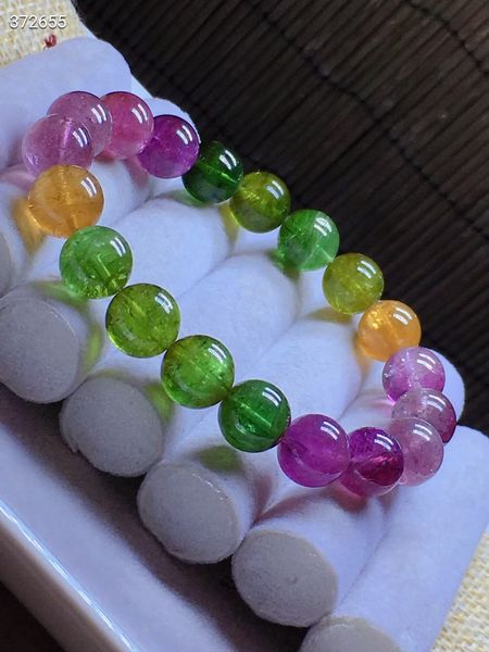 natural colorful tourmaline clear round beads bracelet 10.2mm rainbow tourmaline women men crystal jewelry aaaaaaa, Silver
natural colorful tourmaline clear round beads bracelet 10.2mm rainbow tourmaline women men crystal jewelry aaaaaaa, Silver