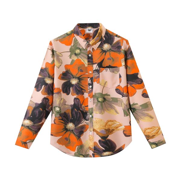 european and american men's wear summer 2022 new long sleeve lapel single breasted flower dyed print fashion shirt, White;black
european and american men's wear summer 2022 new long sleeve lapel single breasted flower dyed print fashion shirt, White;black